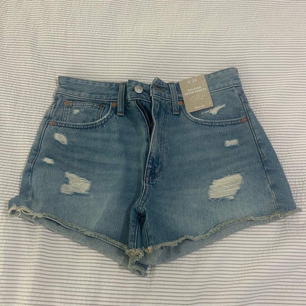 Madewell Relaxed Denim Shorts